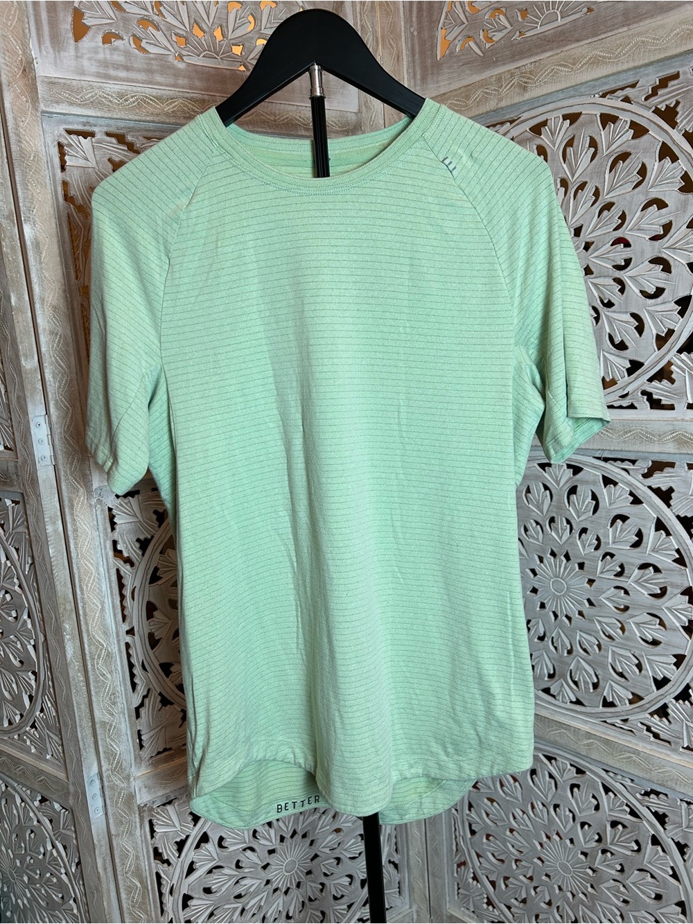 lululemon athletica Mint Green Short Sleeve men's Tee